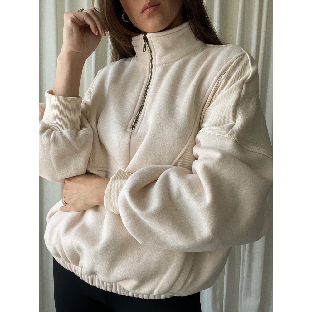 ASPEN SWEATSHIRT — In Cream - Picture 4 of 9